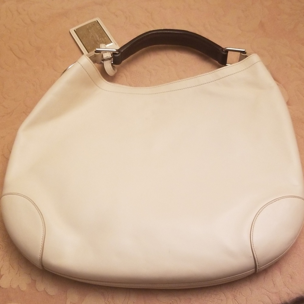 SOLD...NWT RALPH LAUREN LEATHER SHOULDER BAG $2195 - Picture 2 of 6